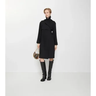 Trenchkleid aus Wolle