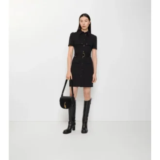 Trenchkleid aus Wolle