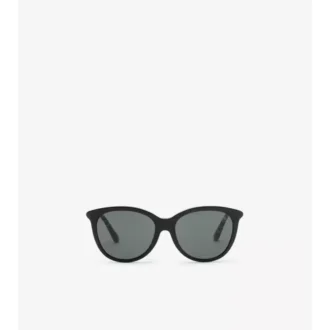 Tubular Check Runde Sonnenbrille 