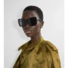 Tubular Check Square Polarisierte Sonnenbrille