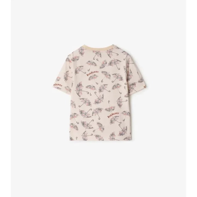Umbrella-Baumwoll-T-Shirt