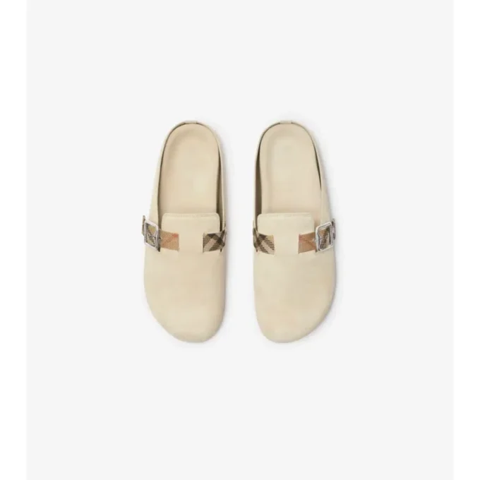 Urchin-Clogs aus Wildleder