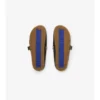 Urchin-Clogs aus Wildleder mit Karomuster