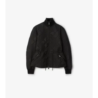 Wakerley-Jacke aus Nylon mit Mikro-Karomuster