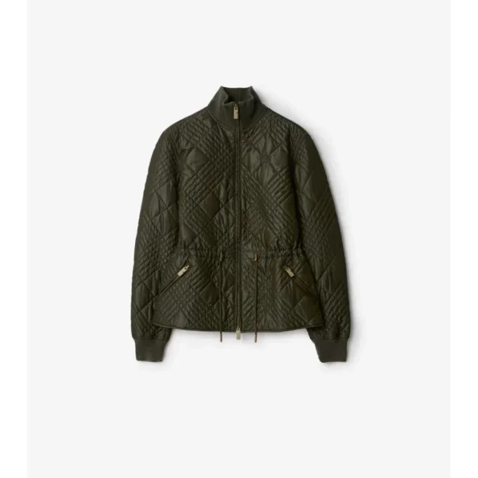 Wakerley-Jacke aus Nylon mit Mikro-Karomuster