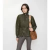 Wakerley-Jacke aus Nylon mit Mikro-Karomuster