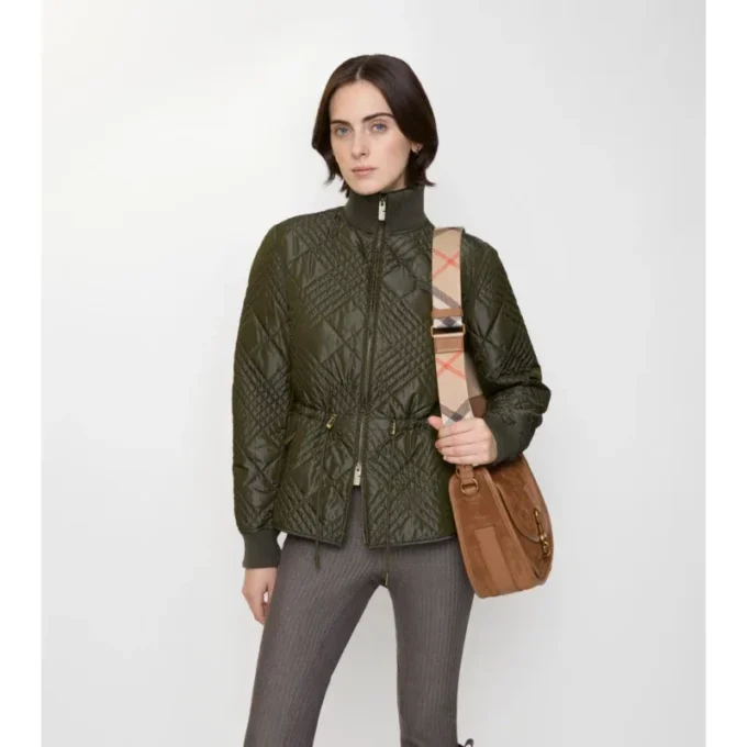 Wakerley-Jacke aus Nylon mit Mikro-Karomuster