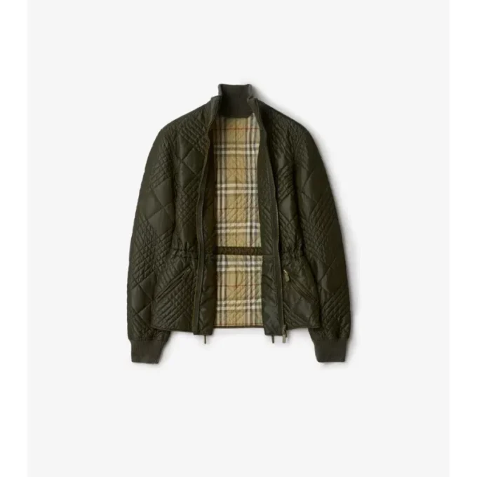 Wakerley-Jacke aus Nylon mit Mikro-Karomuster