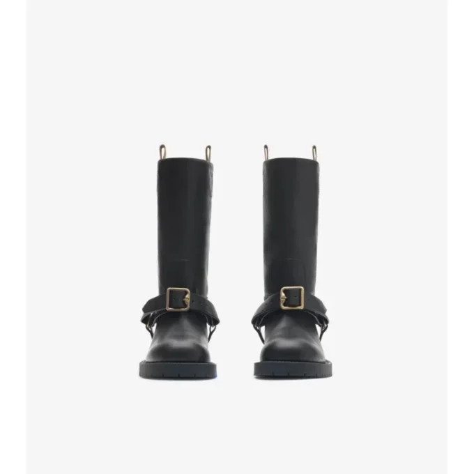 Weiche Sattelstiefel aus Leder