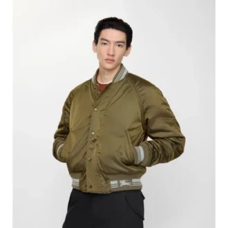 Wendbare Bomberjacke aus Nylon