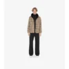 Wendbare Kapuzenjacke aus Nylon mit Karomuster