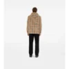 Wendbare Kapuzenjacke aus Nylon mit Karomuster