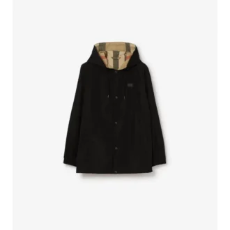 Wendbare Kapuzenjacke mit Karomuster