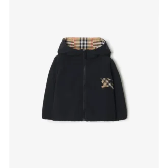 Wendbare Kapuzenjacke mit Karomuster
