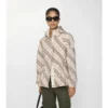 Wendbare Karojacke mit Kapuze