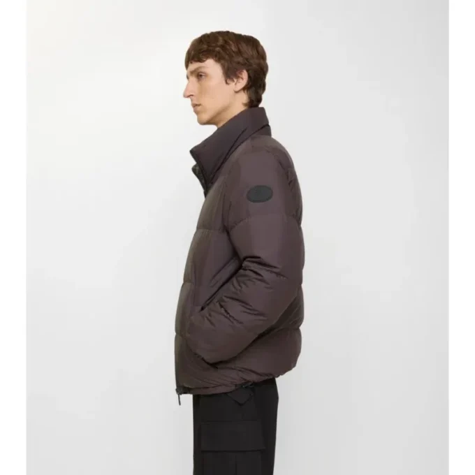 Wendbare Snowdon-Steppjacke mit Karomuster