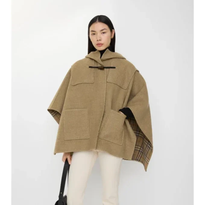 Woll-Duffle-Cape