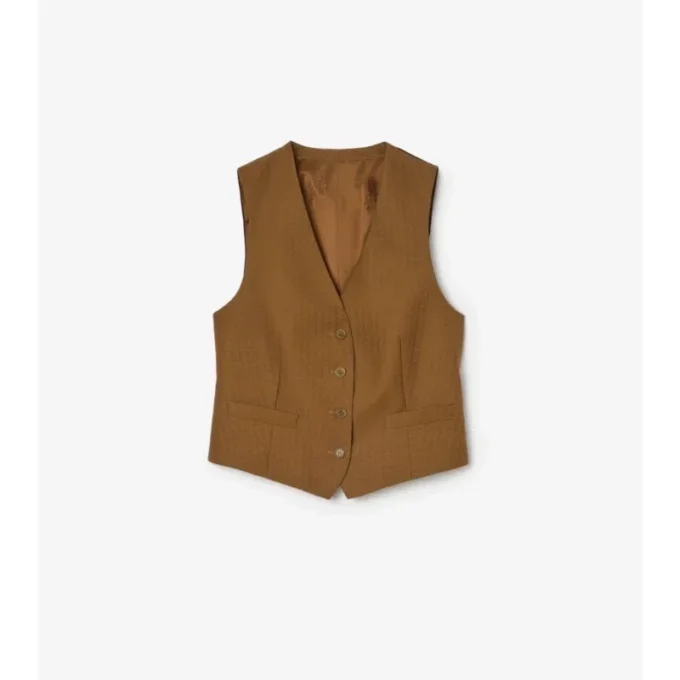Woll-Mohair-Weste