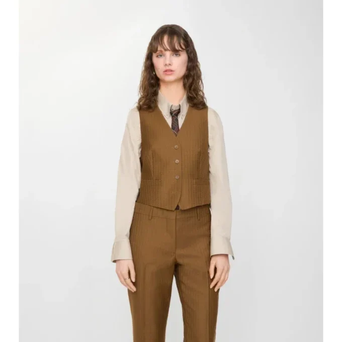 Woll-Mohair-Weste