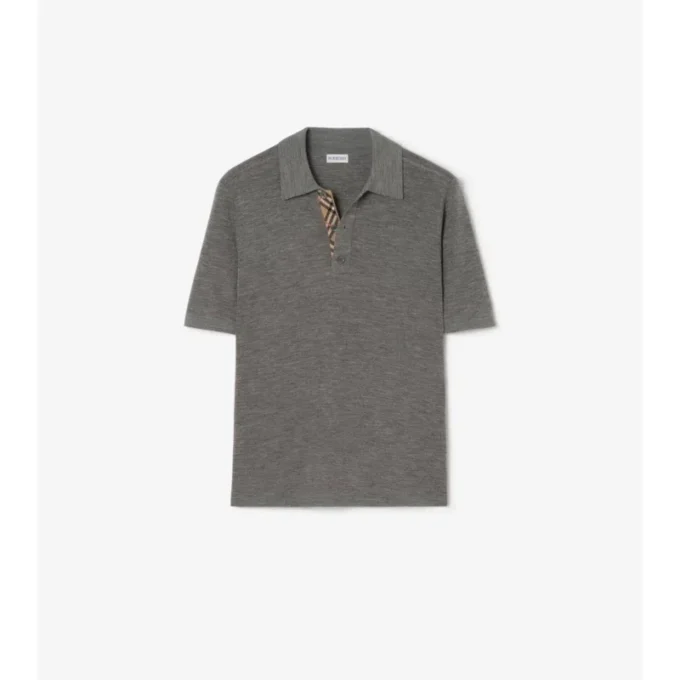 Woll-Poloshirt