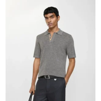 Woll-Poloshirt