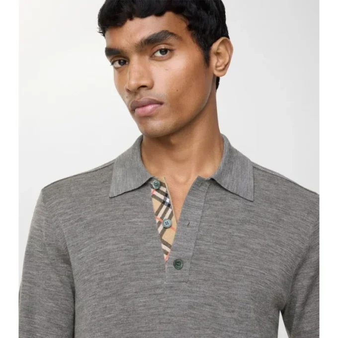 Woll-Poloshirt