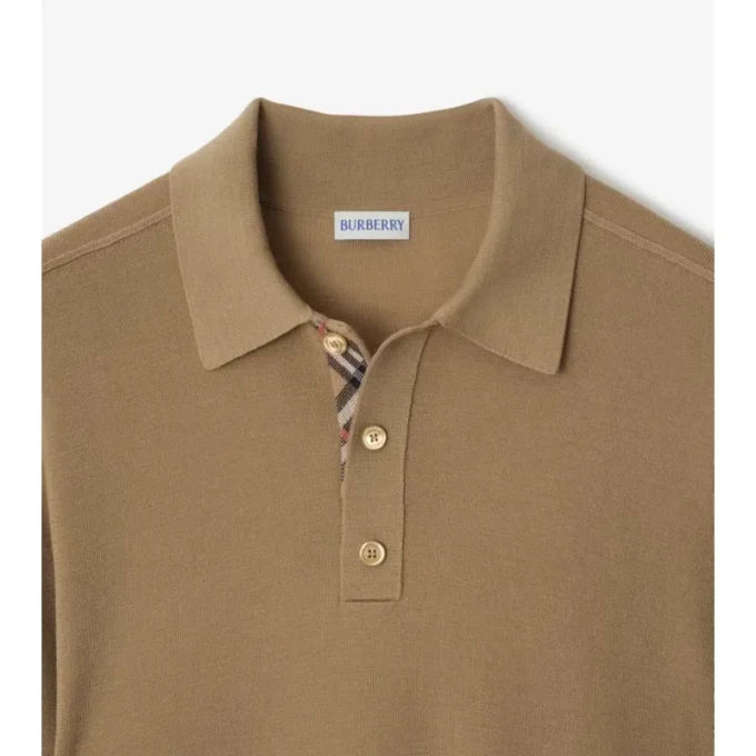 Woll-Poloshirt