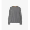 Wollpullover mit Karomuster