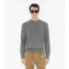 Wollpullover mit Karomuster