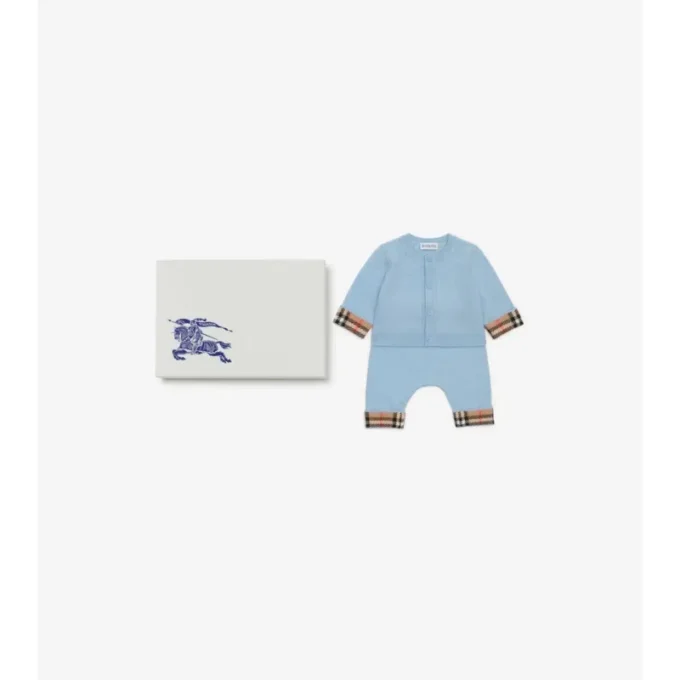 Zweiteiliges Baby-Geschenkset aus Kaschmir