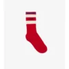 Zweiteiliges Set aus Baumwollmisch-Socken mit Logo-Streifen