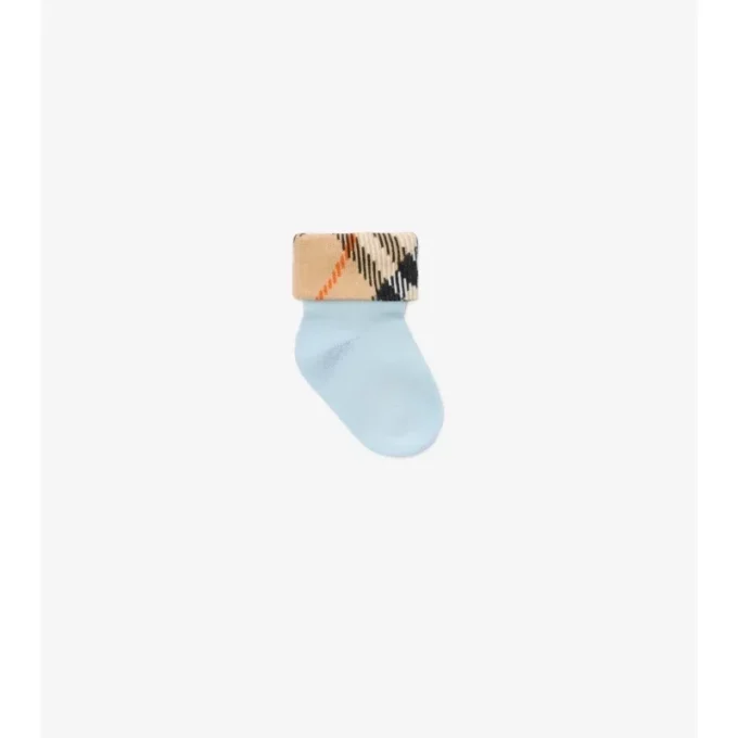 Zweiteiliges Socken-Set aus Baumwollmischung